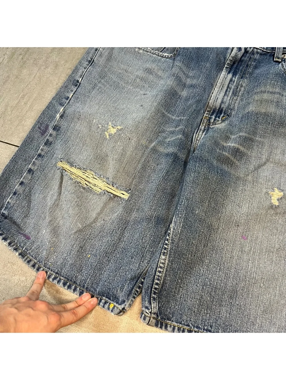 Vintage Levi's Loose Straight Denim Shorts W36